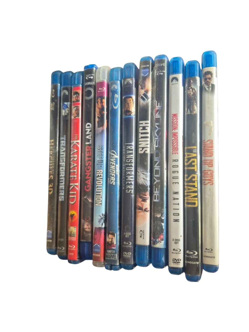 Mixed Blu-ray Movie Lot - Various Action Titles